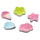 Shoe accessories Accessories Crocs JIBBITZ SQUISH GLITTER ICONS 5 PACK Multicolour