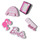 Shoe accessories Accessories Crocs Barbie 5Pck Multicolour