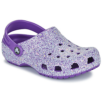 Shoes Girl Clogs Crocs Classic Glitter Clog K Purple