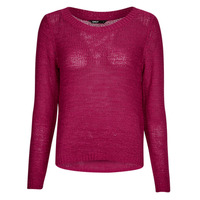 Clothing Women Jumpers Only ONLGEENA XO L/S PULLOVER KNT Pink