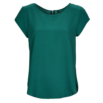 Clothing Women Tops / Blouses Only ONLVIC S/S SOLID TOP  PTM Blue