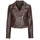 Clothing Women Leather jackets / Imitation leather Only ONLNEWVERA FAUX LEATHER BIKER CC OTW Brown