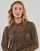 Clothing Women Tops / Blouses Only ONLKACEY FR L/S HIGH NECK TOP PTM Brown