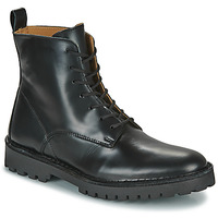 Shoes Men Mid boots Selected SLHRICKY LEATHER LACE-UP BOOT Black