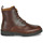 Shoes Men Mid boots Selected SLHRICKY LEATHER LACE-UP BOOT Brown