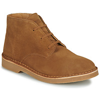 Shoes Men Mid boots Selected SLHRIGA NEW SUEDE DESERT BOOT Cognac
