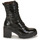 Shoes Women Ankle boots NeroGiardini AURORA Black / Varnish