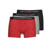 Underwear Men Boxer shorts Polo Ralph Lauren CLSSIC TRUNK 3 PACK Grey / Red / Black