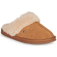 Shoes Women Slippers Isotoner 97282 Camel