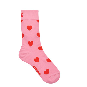 Shoe accessories High socks Happy socks HEART Pink