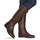 Shoes Women High boots Lauren Ralph Lauren JUSTINE-BOOTS-TALL BOOT Cognac