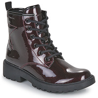 Shoes Girl Mid boots Geox J CASEY GIRL G Bordeaux
