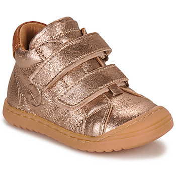 Shoes Girl Hi top trainers Bisgaard THOR V Pink / Gold