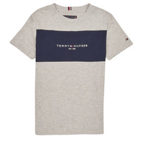 Clothing Boy Short-sleeved t-shirts Tommy Hilfiger ESSENTIAL COLORBLOCK TEE S/S Grey