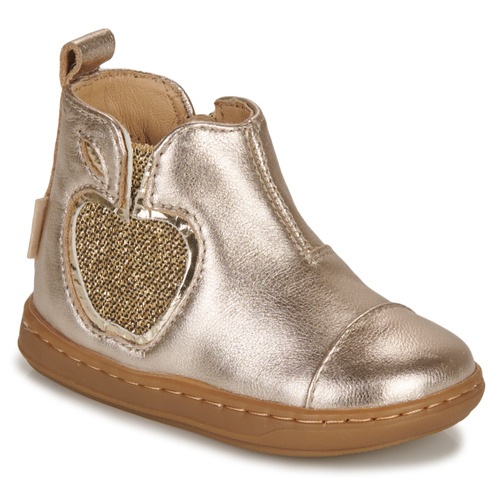 Shoes Girl Mid boots Shoo Pom BOUBA NEW APPLE Gold