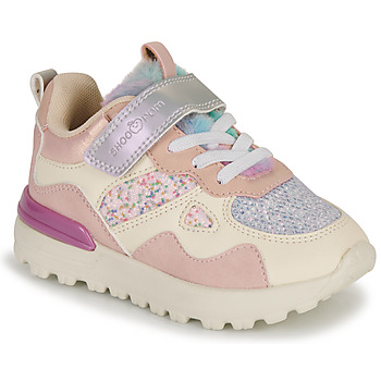 Shoes Girl Low top trainers Shoo Pom JOGGY SCRATCH Pink