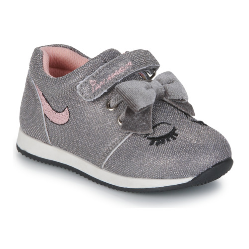 Shoes Girl Low top trainers Chicco FIONNERY Silver