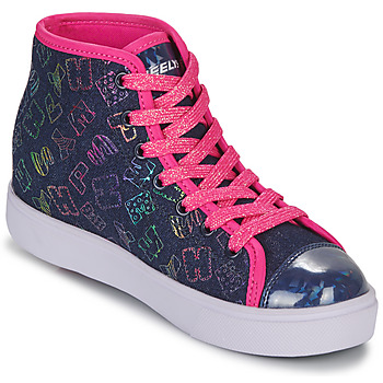 Shoes Girl Wheeled shoes Heelys VELOZ Marine / Multicolour