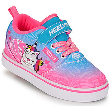 Shoes Girl Wheeled shoes Heelys PRO 20 X2 Pink / Blue / White