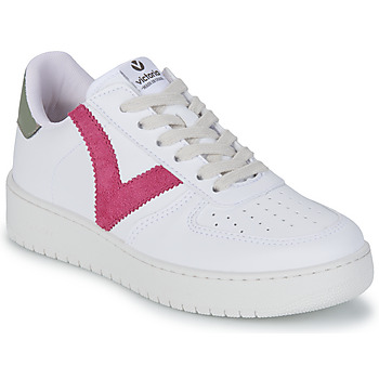 Shoes Women Low top trainers Victoria 1258201FRAMBUESA White / Pink / Green