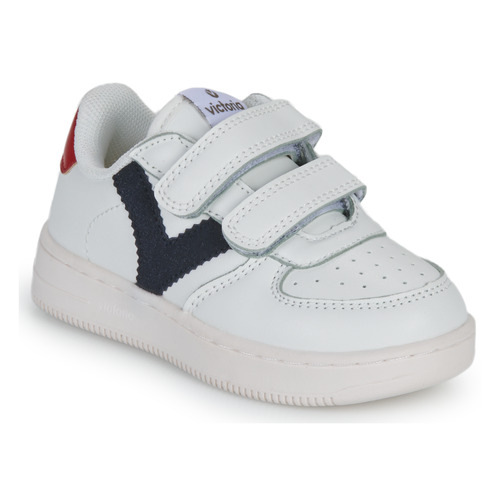 Shoes Children Low top trainers Victoria  White / Blue / Red