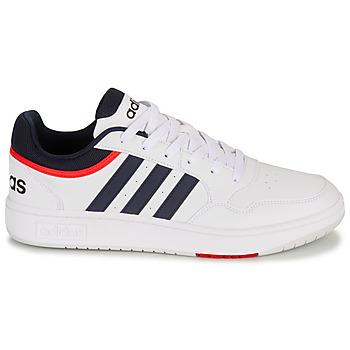 Adidas Sportswear HOOPS 3.0 White / Marine / Red