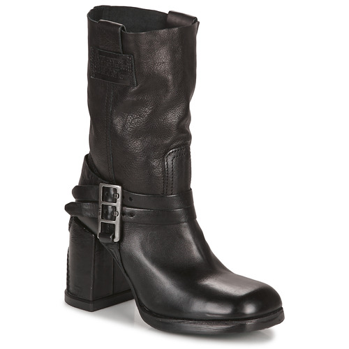 Shoes Women Ankle boots Airstep / A.S.98 LUSSY BUCKLE Black