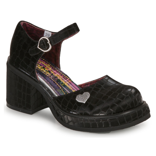 Shoes Women Heels Irregular Choice NIGHT FEVER Black
