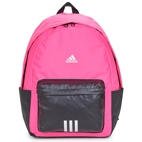Bags Women Rucksacks Adidas Sportswear CLSC BOS 3S BP Pink / Grey / White