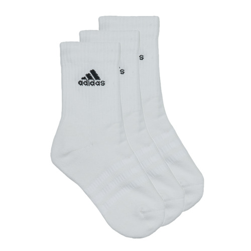 Shoe accessories Sports socks Adidas Sportswear C SPW CRW 3P White / Black