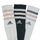 Shoe accessories Sports socks Adidas Sportswear 3S CRW BOLD 3P White / Black / White