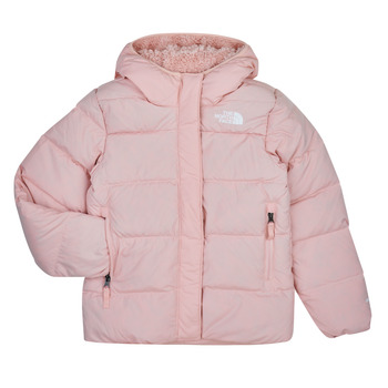 Clothing Girl Duffel coats The North Face Girls Reversible North Down jacket Pink