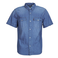 Clothing Men Short-sleeved shirts Levi's SS RELAXED FIT WESTERN Blue