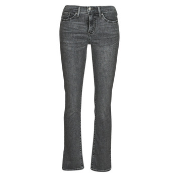 Clothing Women Straight jeans Levi's 314 SHAPING STRAIGHT Grey / Dark