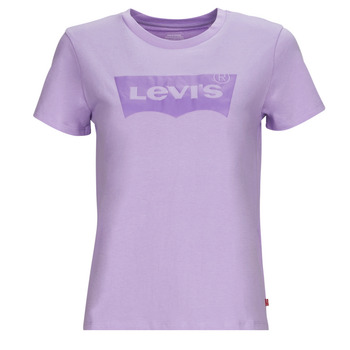 Clothing Women Short-sleeved t-shirts Levi's THE PERFECT TEE Lilac