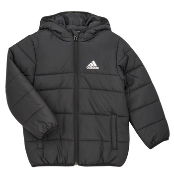 Adidas Sportswear JK 3S PAD JKT Pink - Free Delivery with Rubbersole.co.uk  ! - Clothing Duffel coats Child £