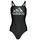 Clothing Women Swimsuits adidas Performance BIG LOGO SUIT Black / White