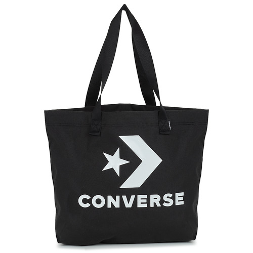 Bags Shopping Bags / Baskets Converse STAR CHEVRON TO Black