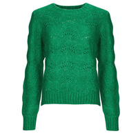 Clothing Women Jumpers Pieces PCBIBBI LS O-NECK KNIT NOOS BC Green