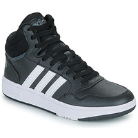 Shoes Children Hi top trainers Adidas Sportswear HOOPS MID 3.0 K Black / White