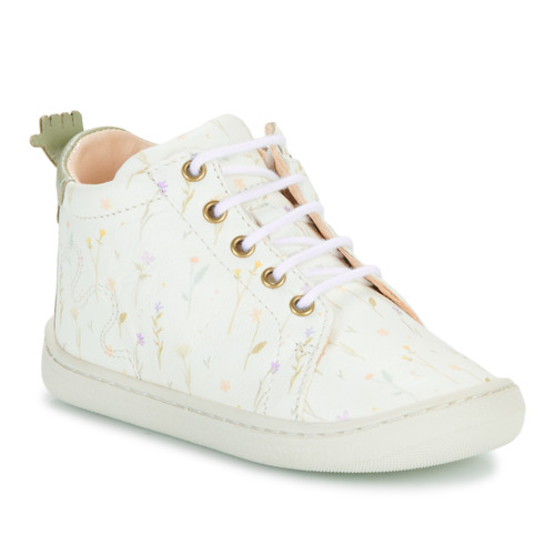 Shoes Girl Hi top trainers Easy Peasy MY DEBOO LACET White