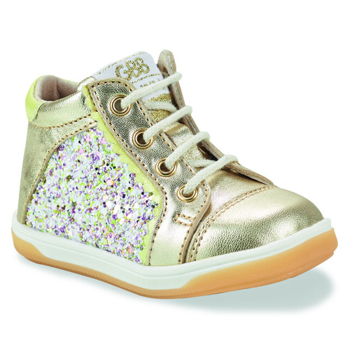 Shoes Girl Hi top trainers GBB ESSIA Gold