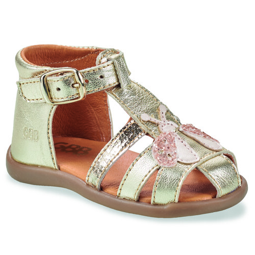 Shoes Girl Sandals GBB PIXELLE Gold