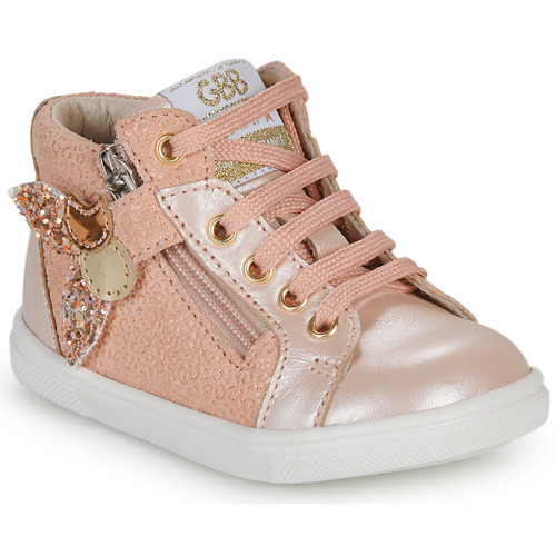 Shoes Girl Hi top trainers GBB VALA Pink
