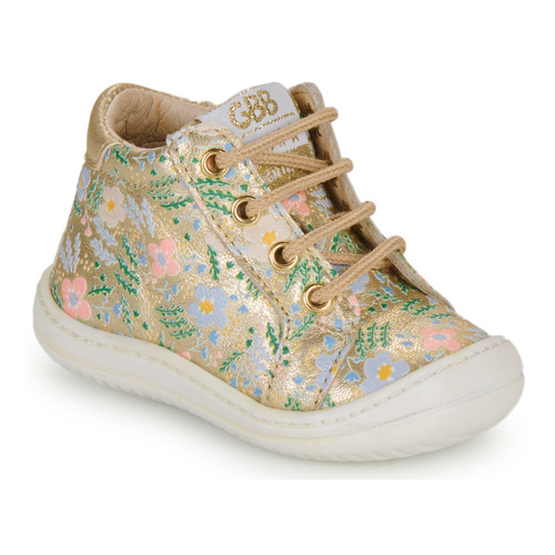 Shoes Girl Hi top trainers GBB FLEXOO BABY Gold