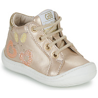 Shoes Girl Hi top trainers GBB FLEXOO LOVELY Beige