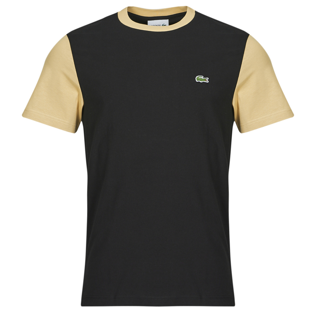 Clothing Men Short-sleeved t-shirts Lacoste TH1298 Black