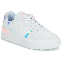 Shoes Girl Low top trainers Lacoste T-CLIP White