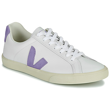 Shoes Women Low top trainers Veja ESPLAR LOGO White / Purple