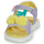 Shoes Girl Sandals Agatha Ruiz de la Prada SANDALIA CEREZAS Purple / Yellow